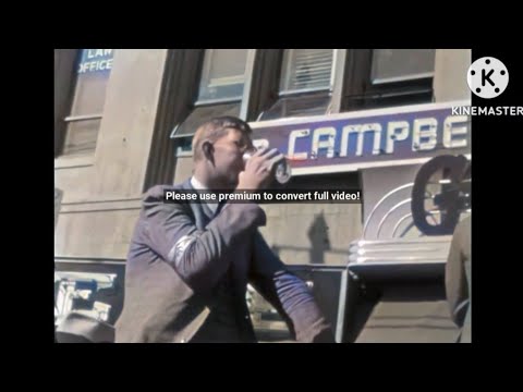 Robert Wadlow at San Francisco (1938) 20 years old (261cm) colourized