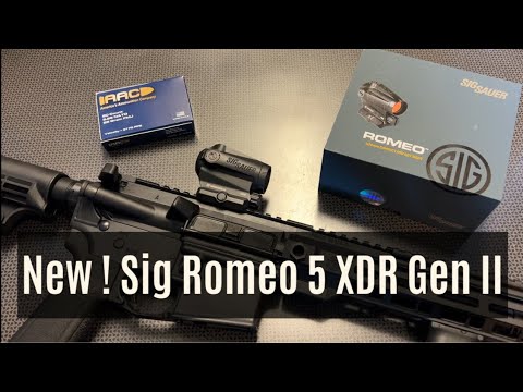 New! SIG SAUER Romeo 5 XDR Gen II