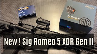 New! SIG SAUER Romeo 5 XDR Gen II