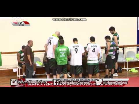 Basquetebol: SC Lusitânia 82-91 SL Benfica