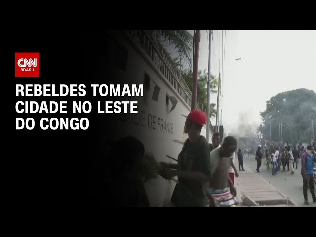 Rebeldes tomam cidade no leste do Congo | BASTIDORES CNN