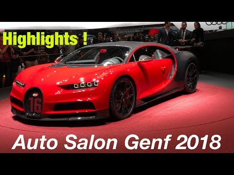 AUTO SALON GENF 2018 🏎 I 4K / 60 FPS  Highlights