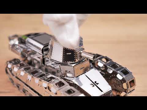 Колекційна модель-конструктор Metal Time Nimble Fighter Танк Renault FT-17 (MT010)