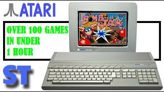 Over 100 Atari ST Games In Under 1 Hour