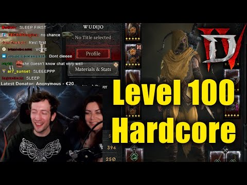 Race to First Hardcore Level 100 in Diablo 4 - The Full Story
