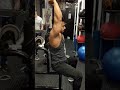 Seated cable tricep extension