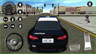 Polis arabası oyunu izle 4K || Real Police Car Driving v2 #115 - Polis oyunları 3D Android Gameplay