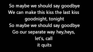 Chris Brown FT Kmac - Quits  (Lyrics on screen) karaoke In My Zone 2