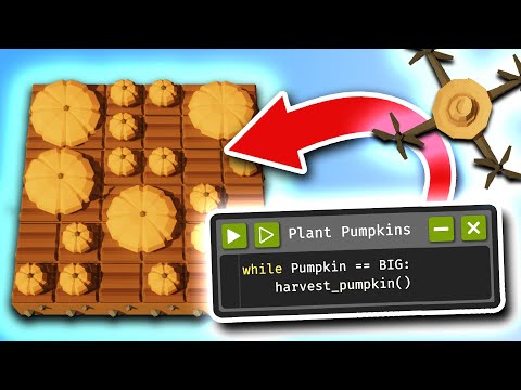 How to Automate Farming Pumpkins (Poorly) Using Python Code