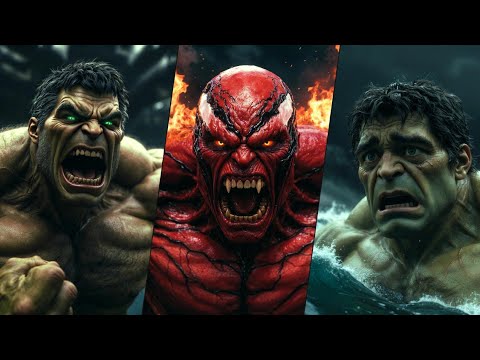 Hulk vs Red Hulk & Venom – Epic Battle & Hulk Son’s Revenge!