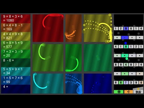 Territory War & Release Calculator in Algodoo