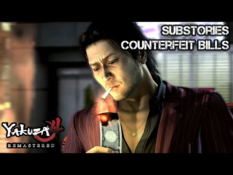 Yakuza 4 Remastered | Substories No. 02 - Counterfeit Bills
