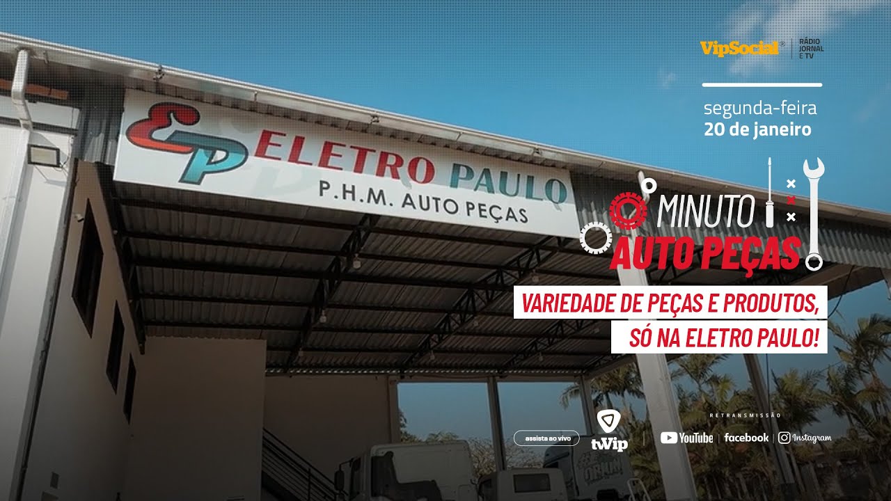 Variedade de peças e produtos, só na Eletro Paulo!