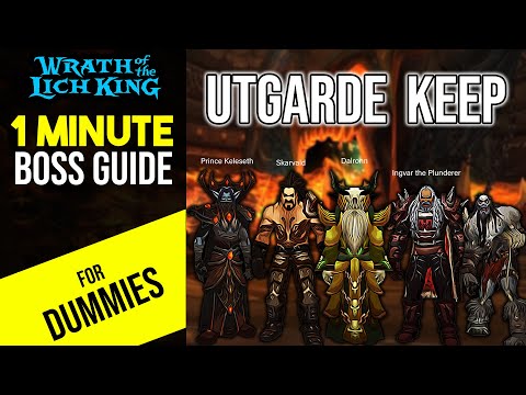 Utgarde Keep Heroic Boss Guide | Wrath Classic WOTLK