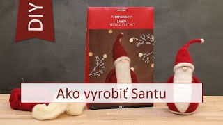 Kreatívna sada na výrobu plsteného Mikuláša 