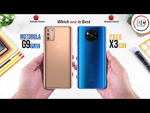 Moto G9 Plus vs POCO X3 || Full Comparison ⚡ Display, Performance, Camera, Battery & Price.