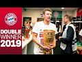 FC Bayern Celebrating In Berlin: Behind The Scenes At The Double Party