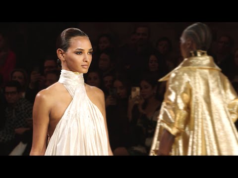 Stunning couture architecture by Stephane Rolland, Paris Couture Spring/Summer 2023 | FashionTV