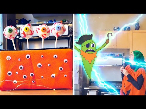 "Drawn Up At Home" Presents - Halloween Eyeball Cake Pops