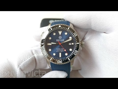 Deep Blue Master 1000 II Automatic Men's Diver Watch 44mm | Механические Дайверские Часы Мужские