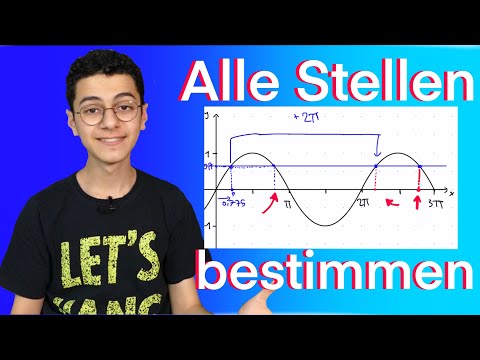 Sinusfunktion| Alle Winkel und x bestimmen| Einfach erklärt
