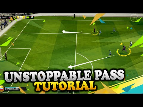 FIFA 16 UNSTOPPABLE PASS TUTORIAL / EFFECTIVE ATTACKING TECHNIQUE /  ADVANCED GROUND CROSS