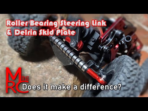 SCX24 - 3Flow9 RC R.B.S.L Roller Bearing Steering Link and Flow Skid!