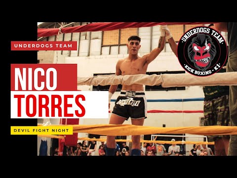 Nicolás Torres VS. Ignacio Claverol-Kick Boxing (Super 4 DFN)