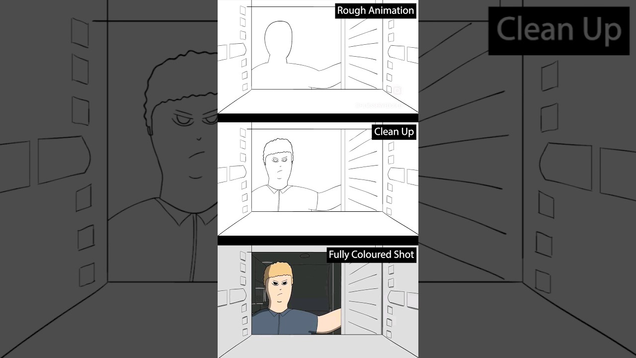 Here's a Shot Breakdown of one of the scenes from the FRIDGE short film.