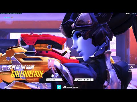 Gale DPS Main Widow and Soldier 76! POTG! [ Overwatch Season 31 Top 500 ]