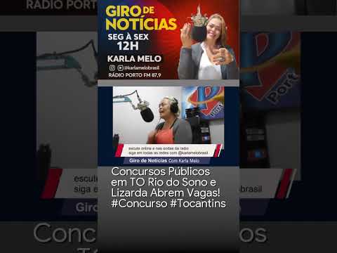 Concursos Públicos em TO Rio do Sono e Lizarda Abrem Vagas! #Concurso #Tocantins