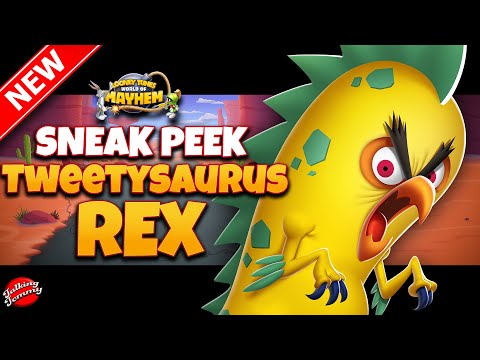 NEW: SNEAK PEEK - Tweetysaurus Rex in Looney Tunes World of Mayhem