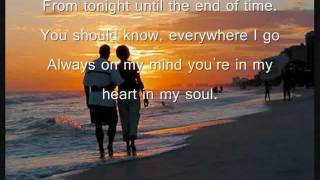 Chicago - You&#39;re The Inspiration (Lyrics).flv