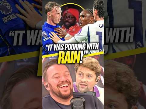 We mustn't forget that it's been raining... 🤣