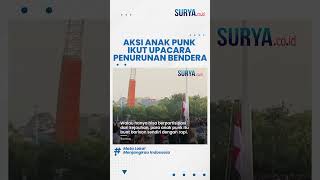 Download lagu VIRAL! Aksi Anak Punk Ikuti Upacara Penurunan Bendera, Tuai Pujian Hingga Salut dari Warganet mp3