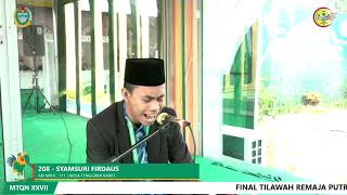 Download lagu MTQN 2018 | TILAWAH REMAJA PUTRA | JUARA 2 SYAMSYURI FIRDAUS mp3
