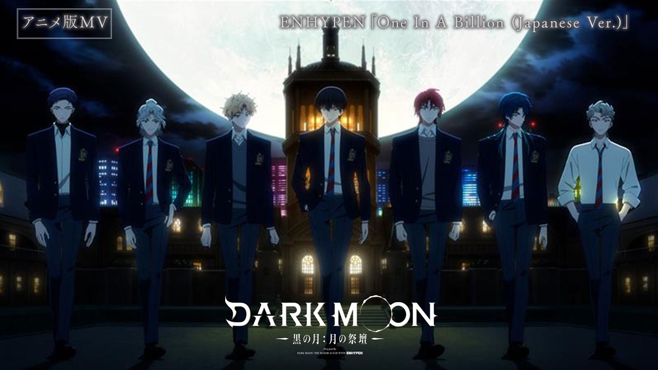 アニメ「DARK MOON　-黒の月: 月の祭壇-」アニメ版ミュージックビデオ【ENHYPEN「One In A Billion (Japanese Ver.)」?
