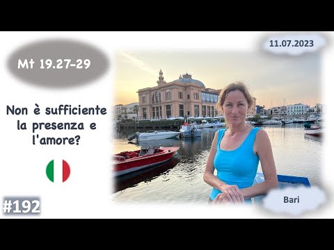 #192 Non è sufficiente la presenza e l'amore?