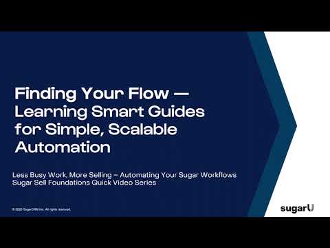 Finding Your Flow — Learning Smart Guides for Simple, Scalable Automation