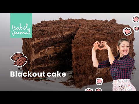 Blackout cake o Torta apagón