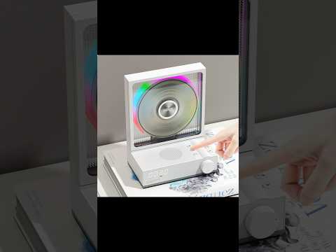 충전식 Bluetooth 포터블 CD 플레이어 영상 썸네일