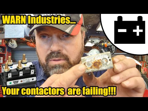 Warn Industries - your contactors are failing #1484