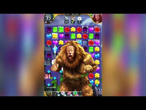 Wizard of Oz Magic Match Level 1144 - No Boosters