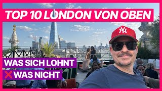 TOP 10 London von oben: Geheimtipps + was du NICHT sehen musst (2026)