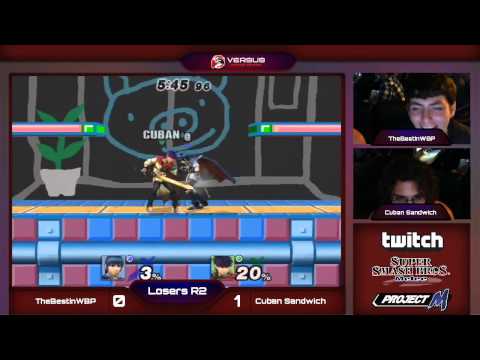 VS Weekly 7/30/14 - Losers R2 - TheBestinWPB (Marth) vs Cuban Sandwich (Ike) - Project M