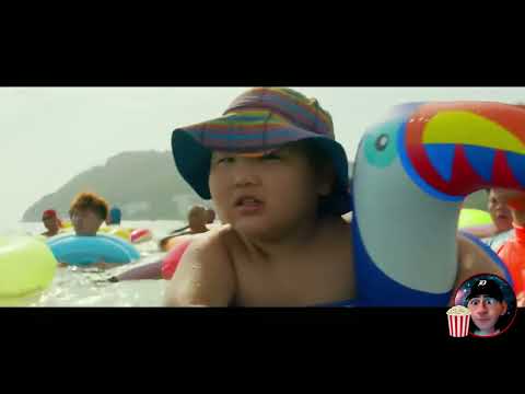 The Meg   Megalodon Shark Beach Attack Scene 2018 Movie Clip