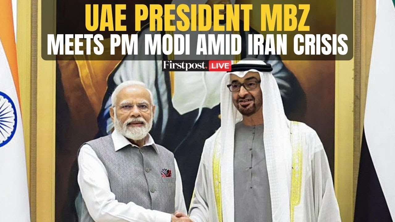 LIVE: UAE President Sheikh Mohamed Bin Zayed Meets PM Modi Amid Rising Iran Tensions | India-UAE