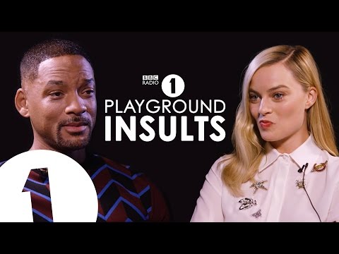 Will Smith & Margot Robbie Insult Each Other | CONTAINS STRONG LANGUAGE!