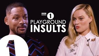 Will Smith & Margot Robbie Insult Each Other | CONTAINS STRONG LANGUAGE!