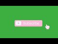 Subscribe button(pink)Green screen